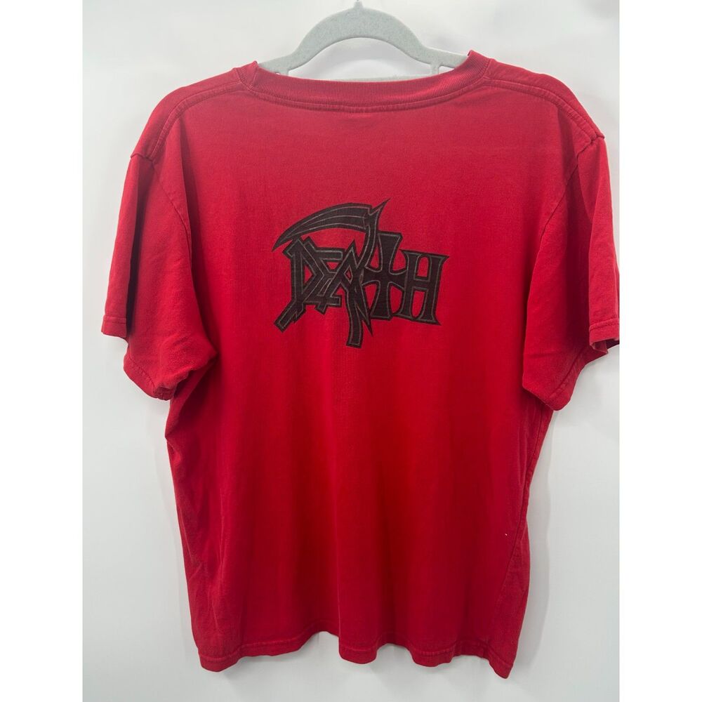 Vintage 2000’s Death The Sound Of Perseverance Rocky Dreams Metal Band Shirt L - Picture 2 of 6